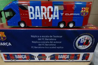 Réplica Autobús FC Barcelona Més que un club