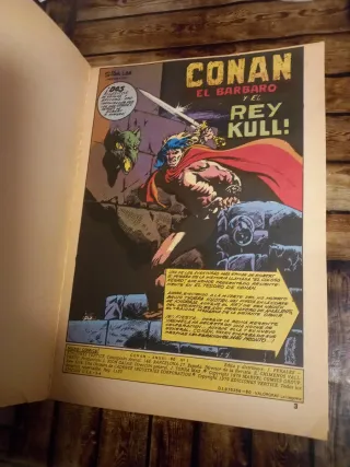 CONAN NÚMERO 1 ANUAL '80 VERTICE/MUNDI COMICS
