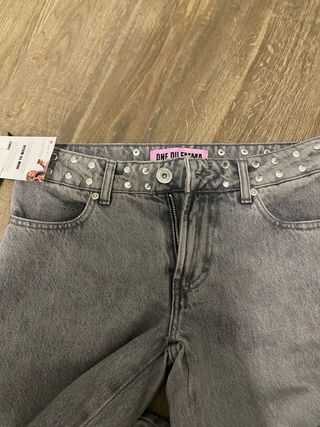 Pantalones vaqueros grises One Dilemma