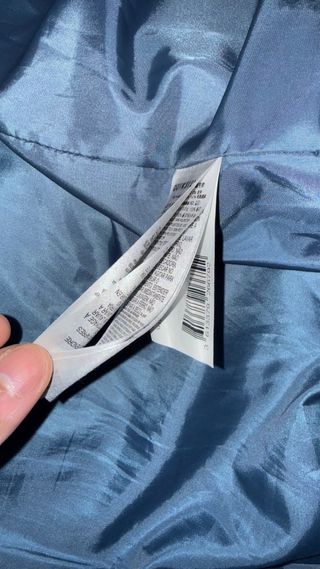 Chaqueta acolchada azul Quiksilver