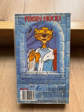 VHS Robin Hood Black Diamond