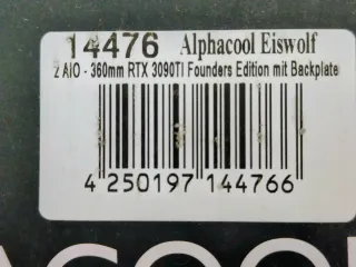 Alphacool Eiswolf 2 AIO 360mm RTX 3090 TI FE RGB