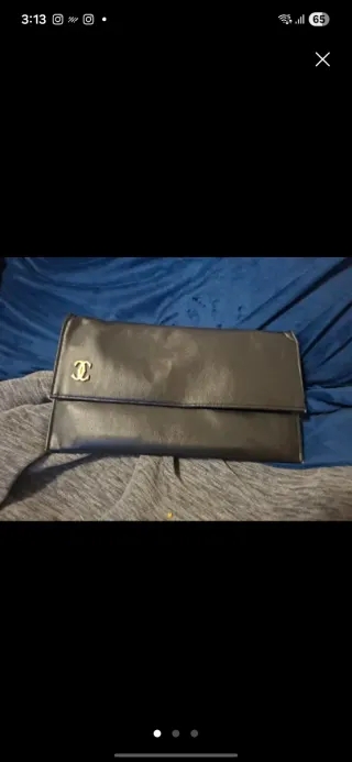 Bolso de fiesta Chanel negro