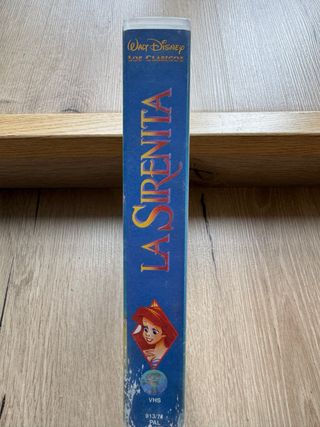 VHS La Sirenita - Disney Clásicos