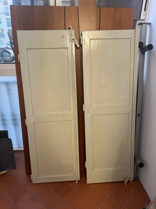 Contraventanas vintage madera 50x146 cm