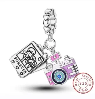 Charm Pandora Cámara Forever