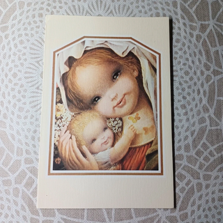 6 Postales con ilustraciones de Vírgenes Ferrandiz