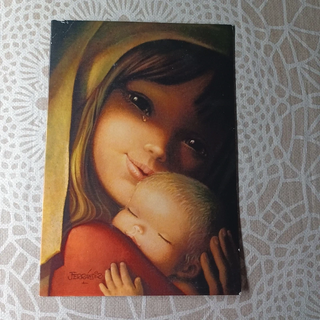 6 Postales con ilustraciones de Vírgenes Ferrandiz