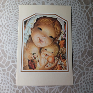 6 Postales con ilustraciones de Vírgenes Ferrandiz