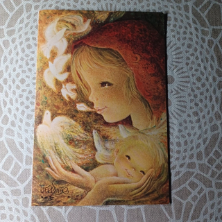 6 Postales con ilustraciones de Vírgenes Ferrandiz