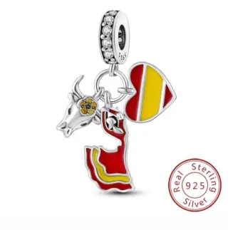 Charm Pandora Amo a España Plata 925