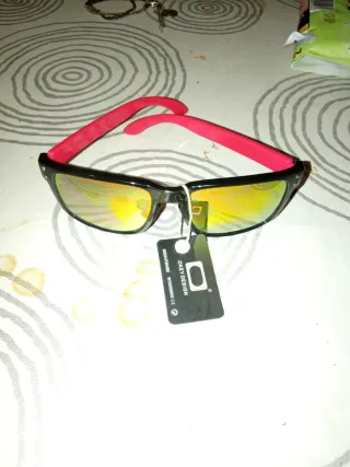 Gafas de sol Okey Design mujer negras y rosas