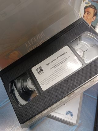 4 PELICULAS VHS románticas, Audrey Hepburn