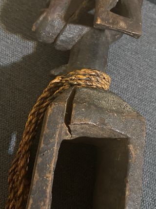 Figura Arte Africano Madera