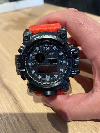 2 Relojes Deportivos (Azul y Rojo)