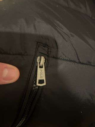 Polo Ralph Lauren Abrigo Negro Acolchado