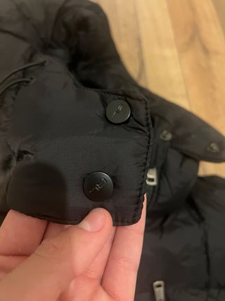 Polo Ralph Lauren Abrigo Negro Acolchado