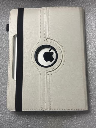 iPad 2 con Funda Giratoria Blanca y Negra