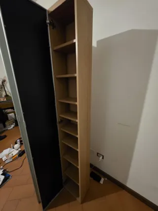 Coppia mobili colonna porta CD Ikea
