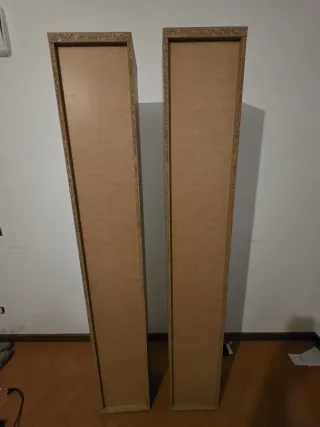 Coppia mobili colonna porta CD Ikea