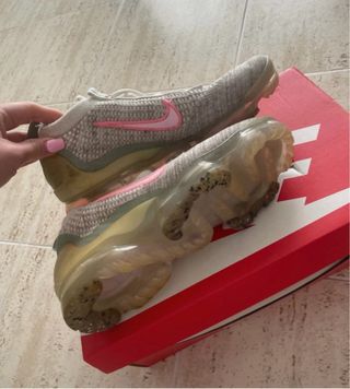 Nike Vapormax Mujer Gris/Rosa