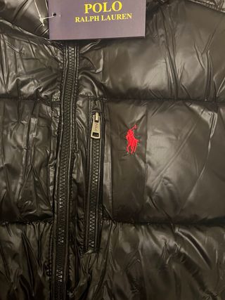 Polo Ralph Lauren Abrigo Negro Talla S