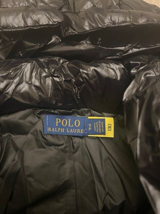 Polo Ralph Lauren Abrigo Negro Talla S