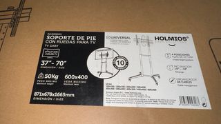 Soporte TV Holmios 37-70 con Ruedas