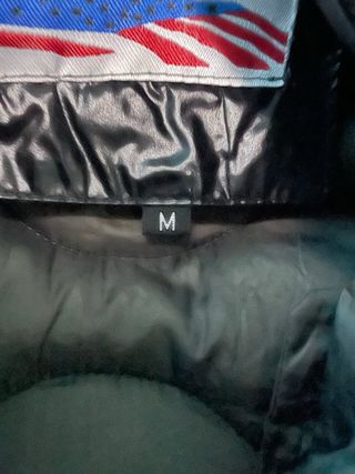 Blauer Giubbotto Nero Lucido Uomo Taglia M