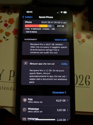 iPhone 13 128GB Nero/Grigio