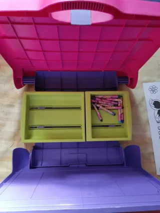 Maletín pupitre Minnie Mouse portátil