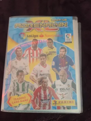 lote chapas grefusa + álbum 2017-18