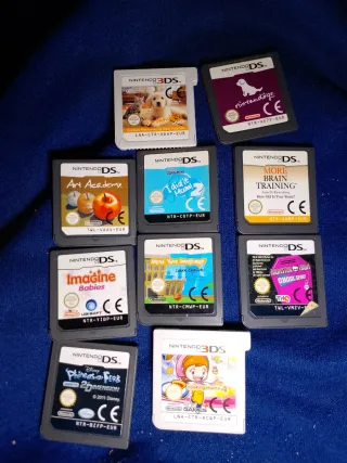 Lote 10 Juegos Nintendo DS y 3DS