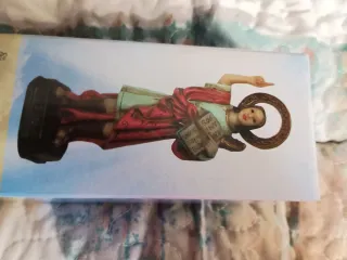 Figura San Pancracio Porcelana 12 cm