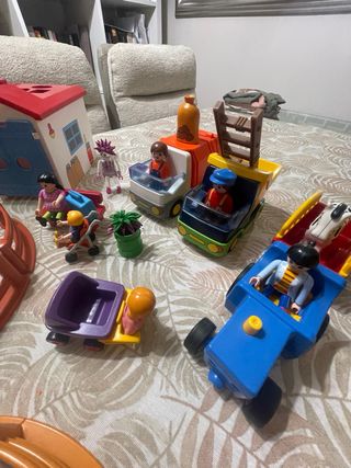 Playmobil Granja con animales y vehículos