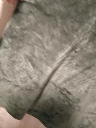 Mono peto corto pana invierno verde oliva