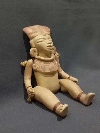 Figura Maya de Terracota Años 70