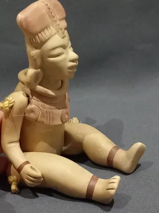 Figura Maya de Terracota Años 70