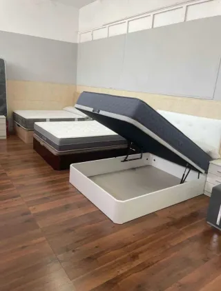 Canapé abatible blanco