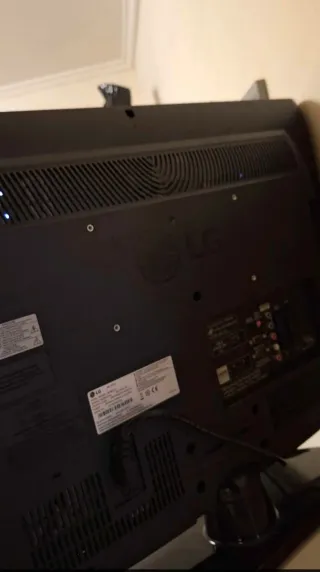 Televisión LG Negra