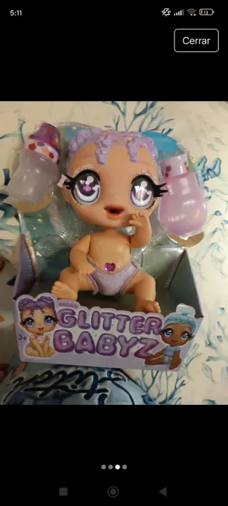 Muñeca Glitter Babyz MGA Nueva
