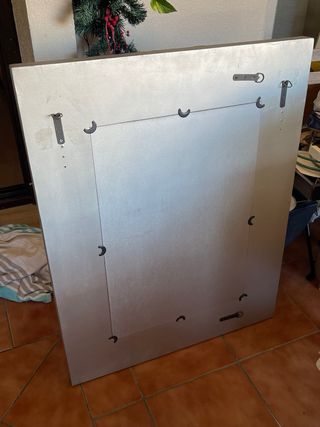 Espejo Madera Cristal Diseño Moderno