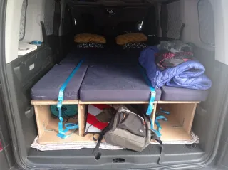Mueble y colchón Camper Berlingo III M Corta
