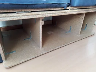 Mueble y colchón Camper Berlingo III M Corta