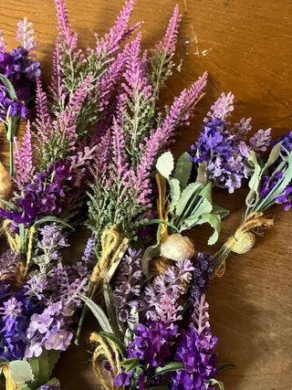 10 Mazzolini Finta Lavanda Matrimonio
