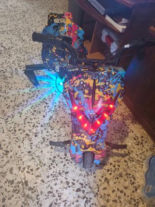 Patinete Eléctrico Drift con Luces y bluetooth