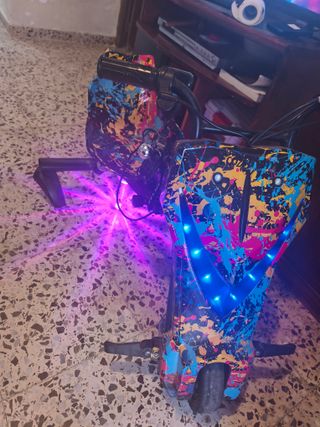 Patinete Eléctrico Drift con Luces y bluetooth
