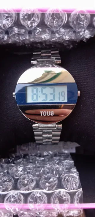 Reloj Tous Mujer Esfera Azul y Plata