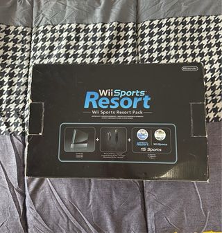 Caja y manuales Wii Sports Resort