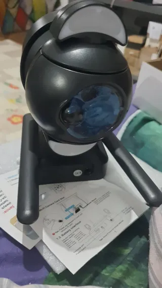 Cámara Seguridad Solar IP65 Visión Nocturna